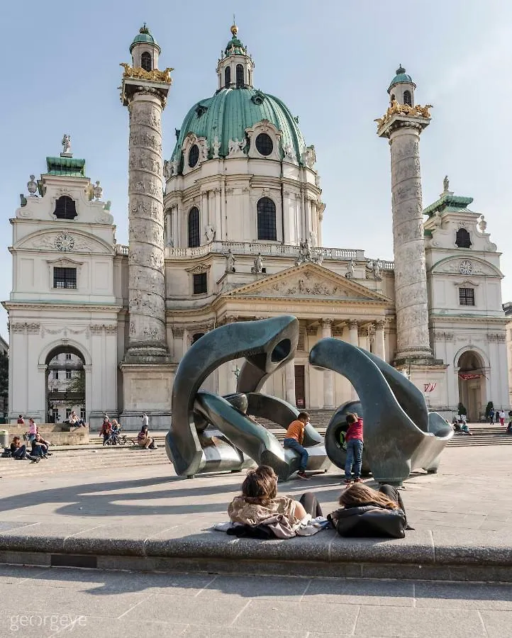 Top Of Belvedere Vienna Austria